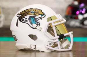 Jacksonville Jaguars Riddell Speed Mini Helmet - GG Edition