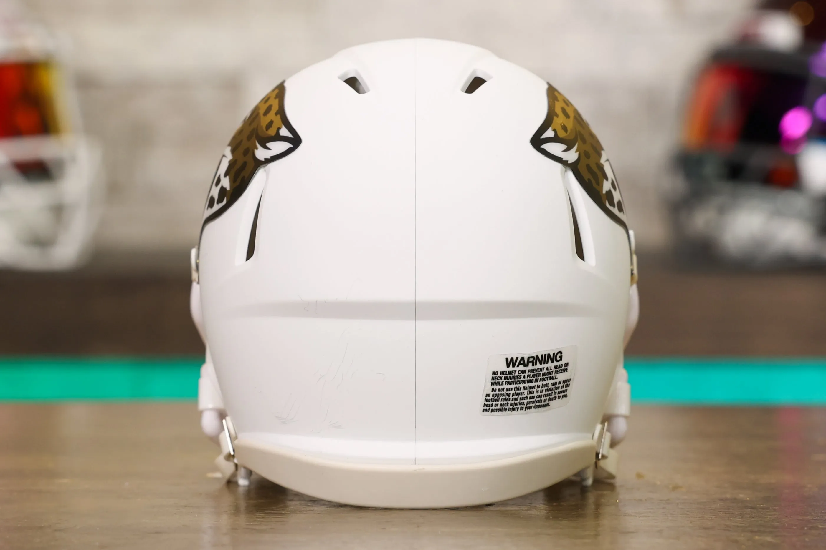 Jacksonville Jaguars Riddell Speed Mini Helmet - GG Edition
