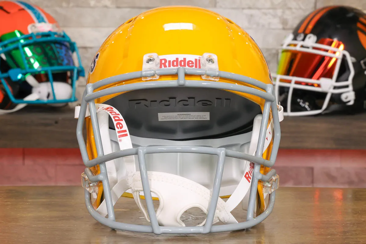 James Madison Dukes Riddell Speed Display Helmet- Dukes