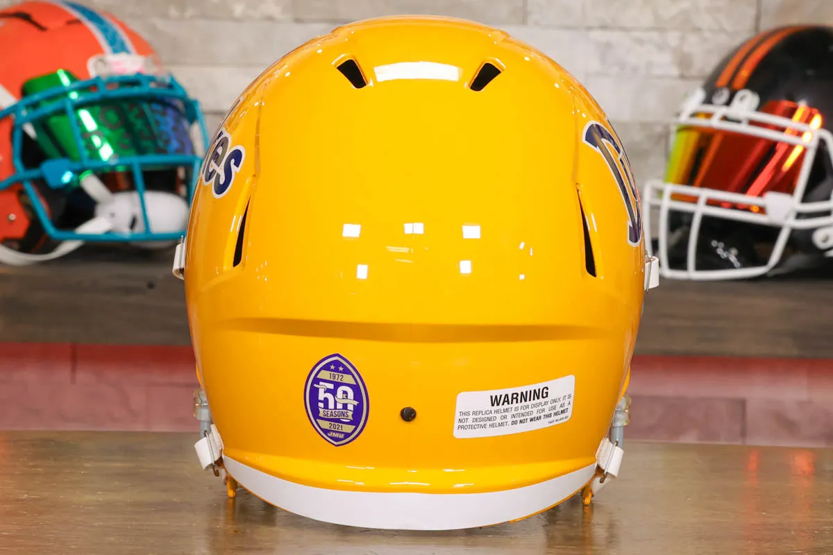 James Madison Dukes Riddell Speed Display Helmet- Dukes