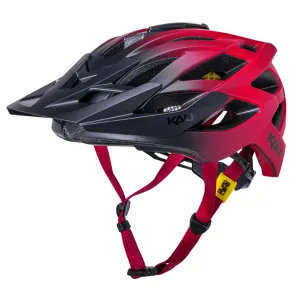 Kali Lunati 2.0 MTB Helmet - Fade Matt Black-Red