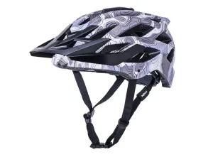 Kali Lunati Matt MTB Helmet - Topo Camo Matt Purple