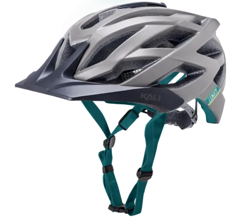 Kali Lunati Sync MTB Helmet - Matt Gray-Teal