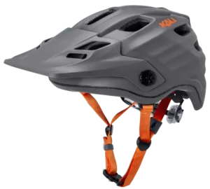Kali Protectives Maya 2.0 MTB Helmet - Solid Matt Gray-Orange