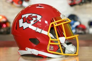 Kansas City Chiefs Riddell Speed Display Helmet - GG Edition 00290