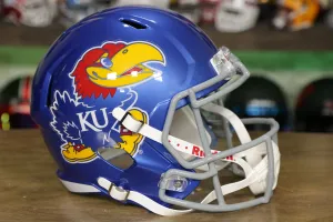 Kansas Jayhawks Riddell Speed Display Helmet - Oversized Big Jay