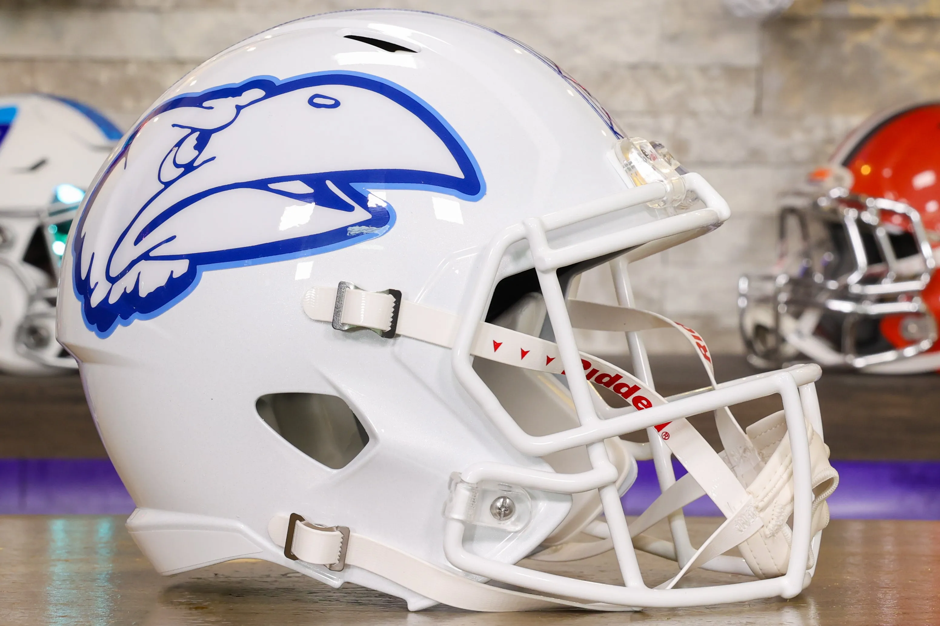 Kansas Jayhawks - Riddell Speed Display Helmet - White