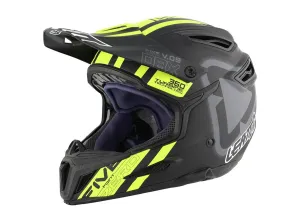 Leatt DBX 5.0 V09 Full Face Helmet - Black-Yellow