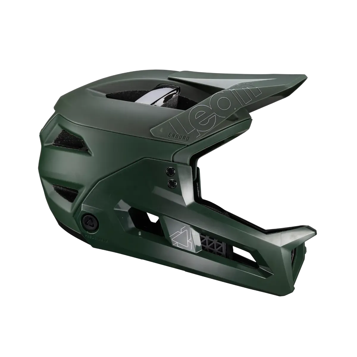 Leatt MTB Enduro 3.0 Full Face Helmet - Spinach - 2024