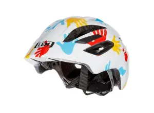 LEM Lil' Champ Toddlers Bike Helmet - White Hands