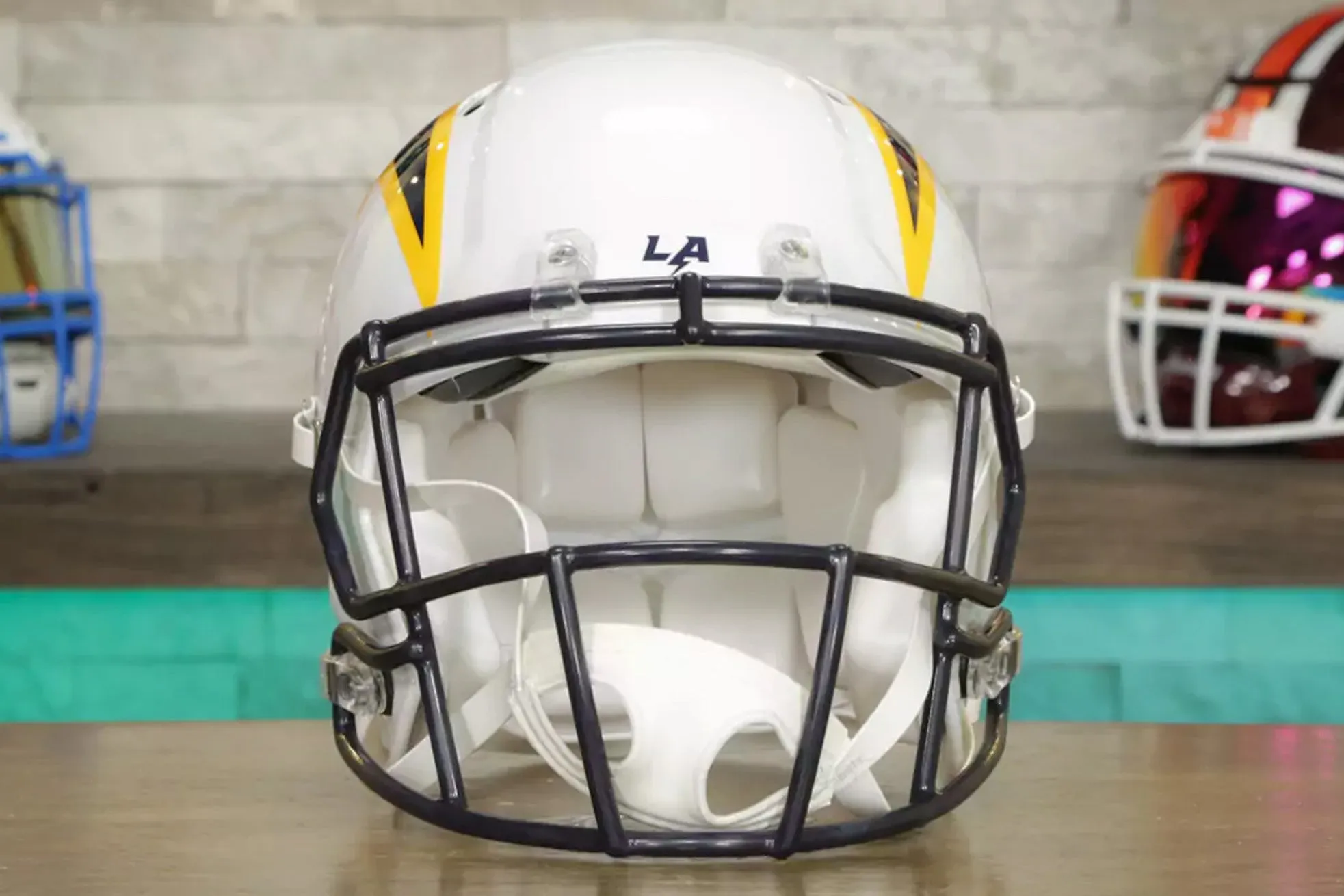 Los Angeles Chargers Riddell Speed Authentic Helmet - Navy Color Rush Alternate