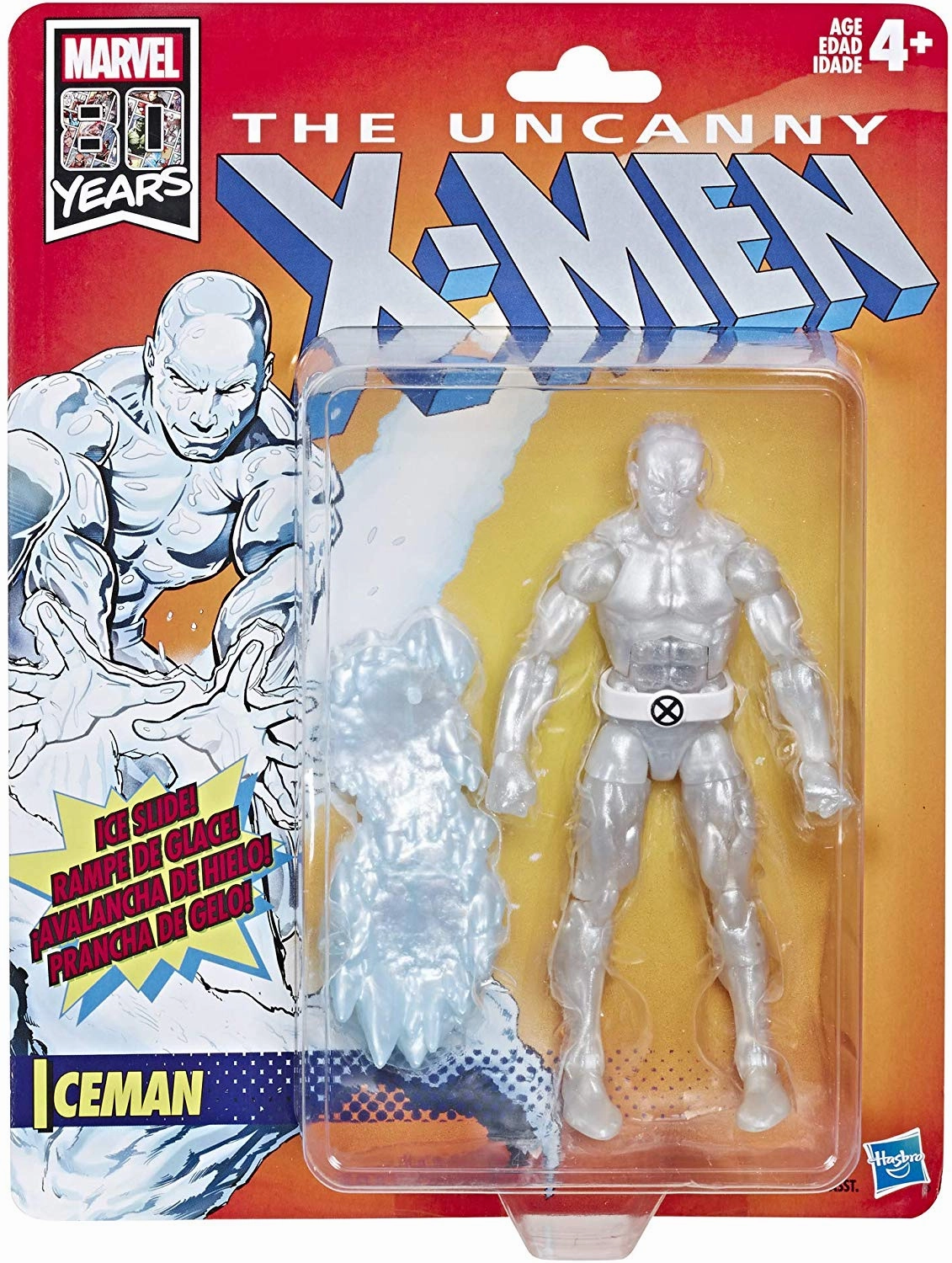 Marvel Legends Retro Series Iceman Wave 1 Action Figure