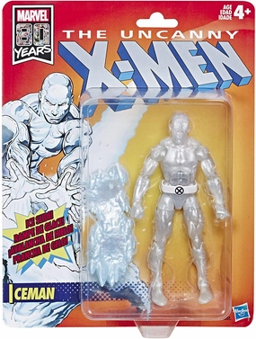 Marvel Legends Retro Series Iceman Wave 1 Action Figure