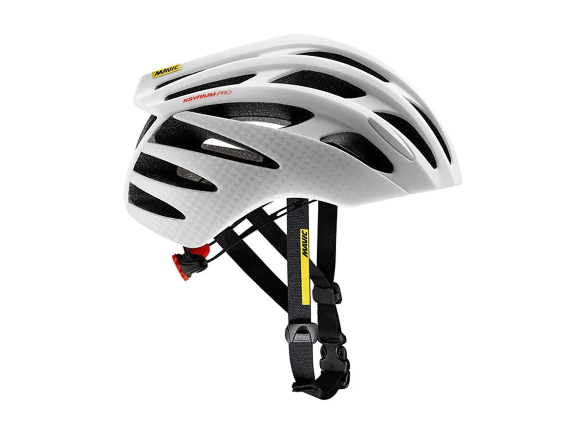 Mavic Ksyrium Pro Road Helmet - White-Black