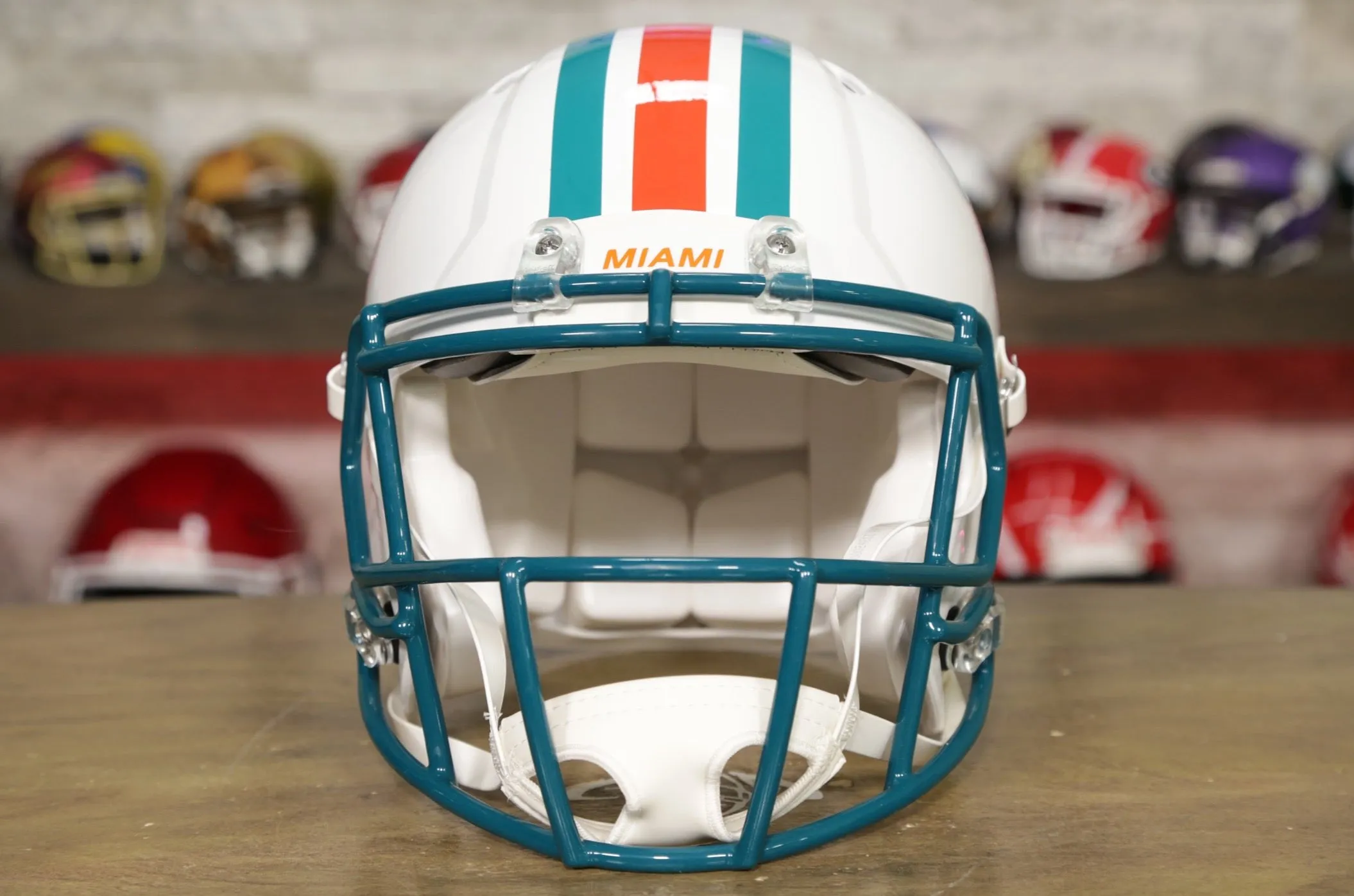 Miami Dolphins Riddell Speed Authentic Helmet - 1980-1996 Throwback