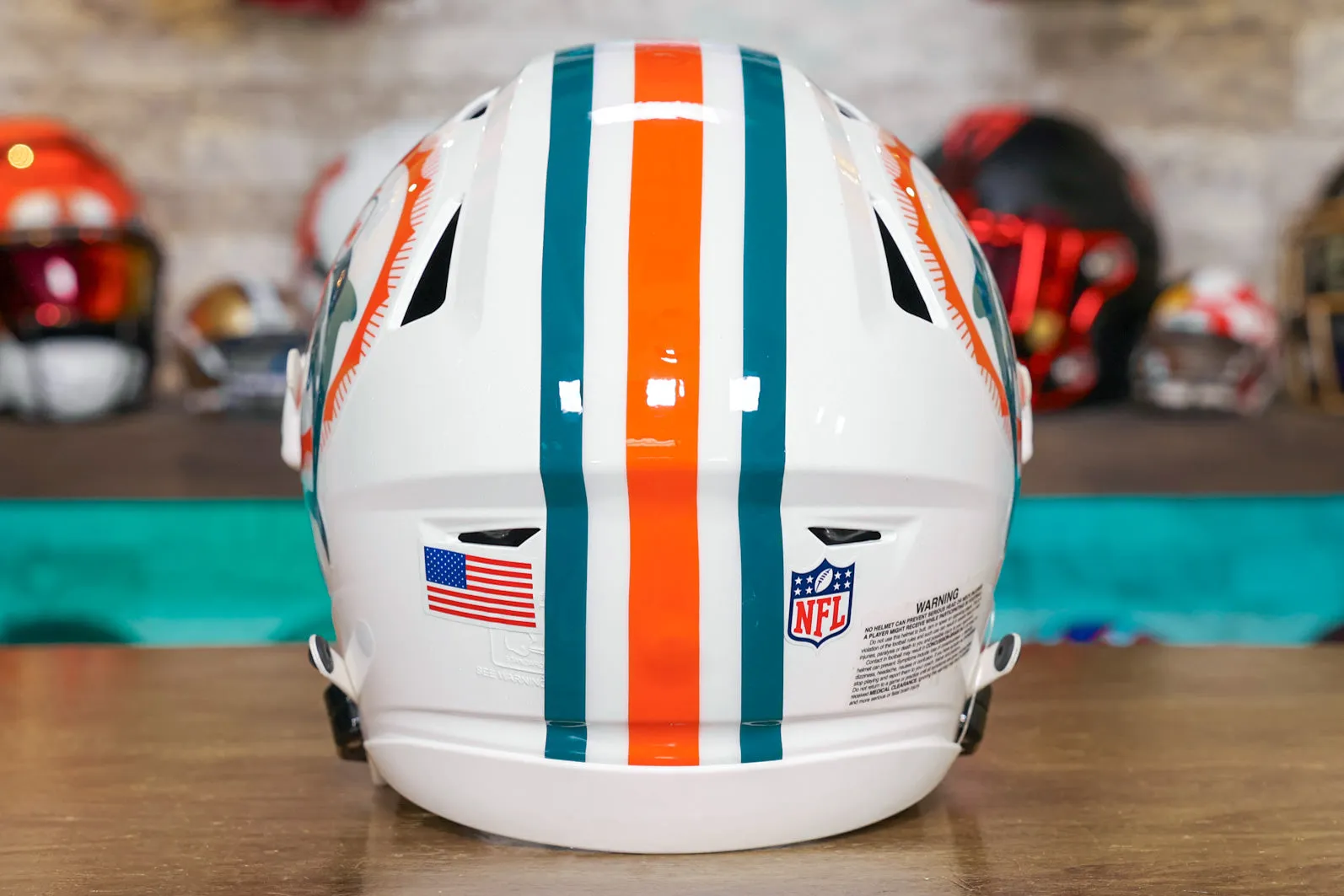 Miami Dolphins Riddell SpeedFlex Helmet - 1972 Throwback