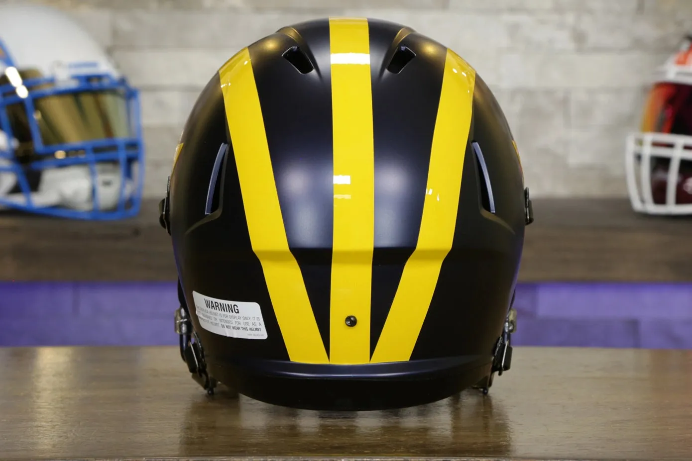 Michigan Wolverines Riddell Speed Display Helmet