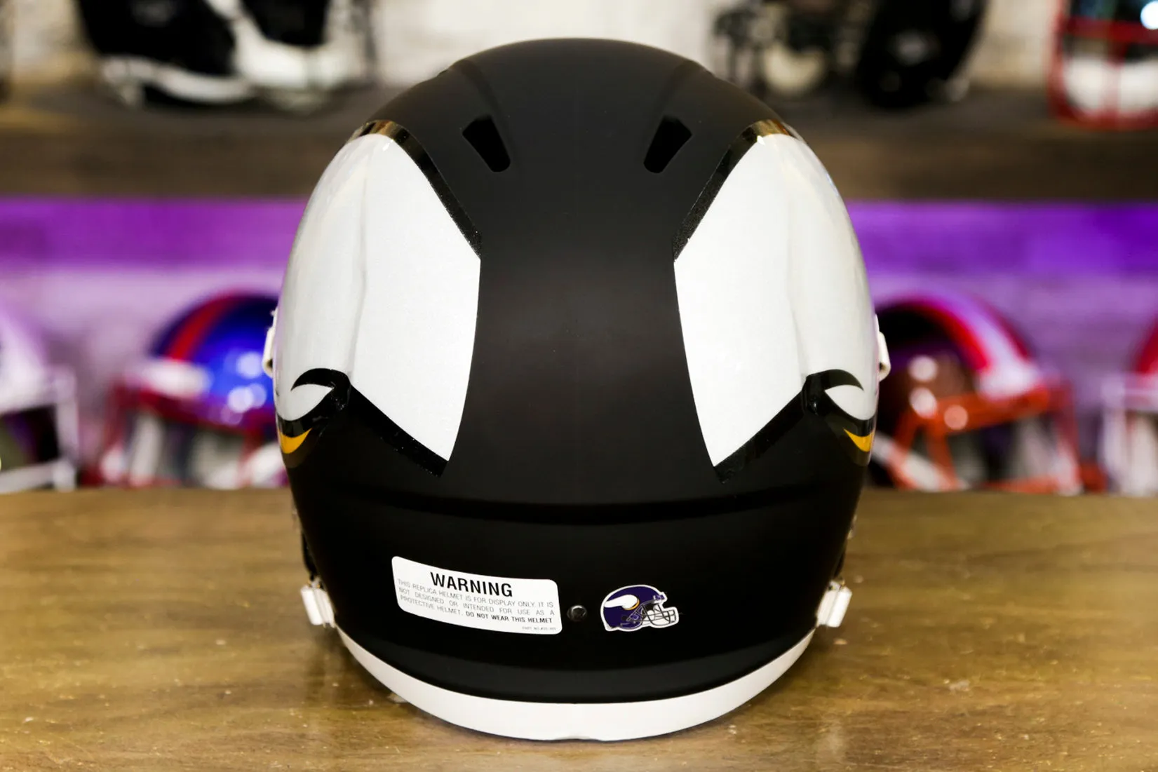 Minnesota Vikings Riddell Speed Authentic Helmet - AMP - OPEN BOX