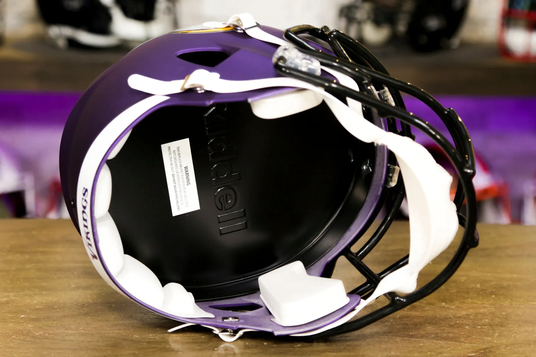 Minnesota Vikings Riddell Speed Display Helmet