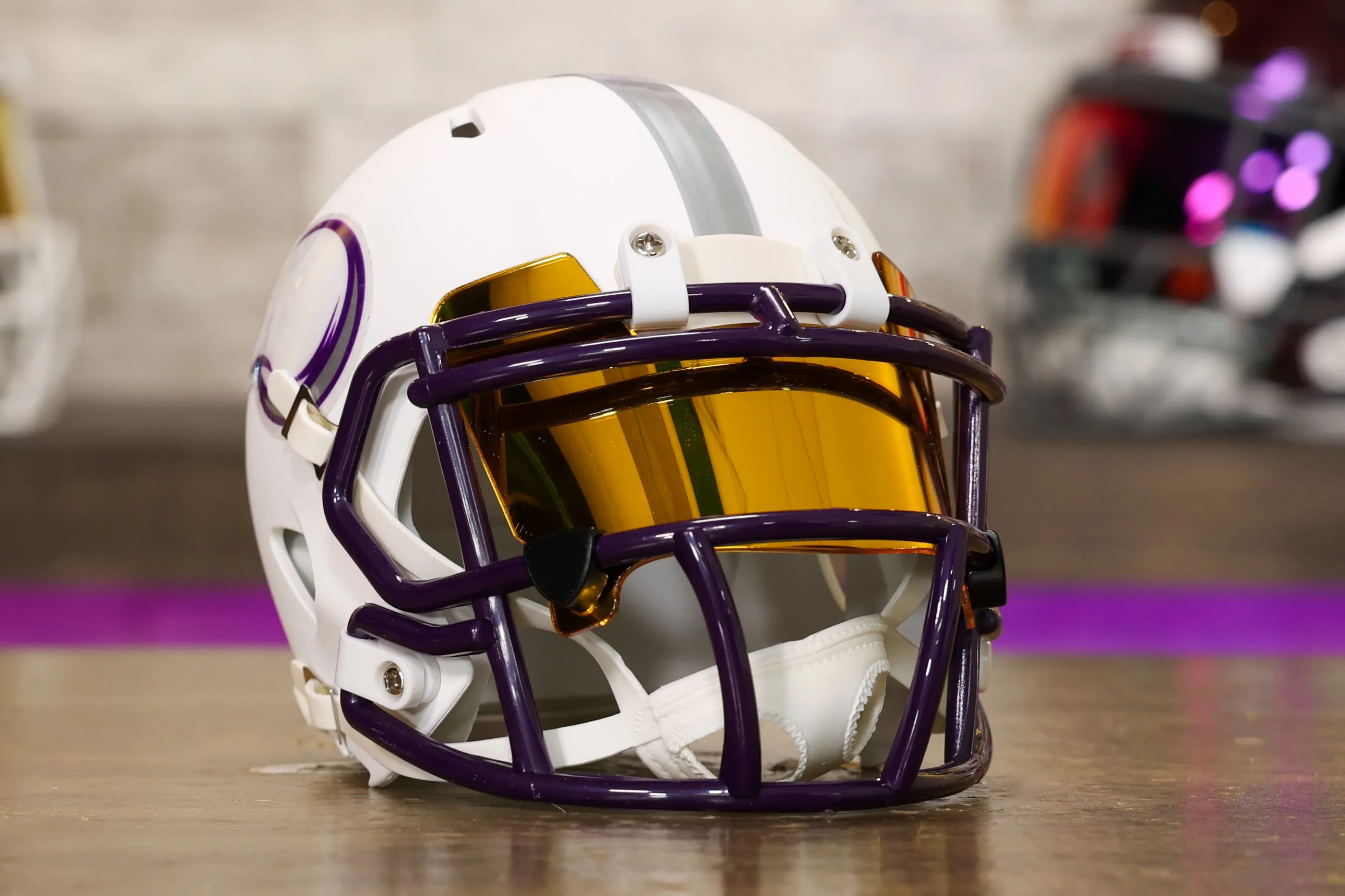 Minnesota Vikings Riddell Speed Mini Helmet - GG Edition