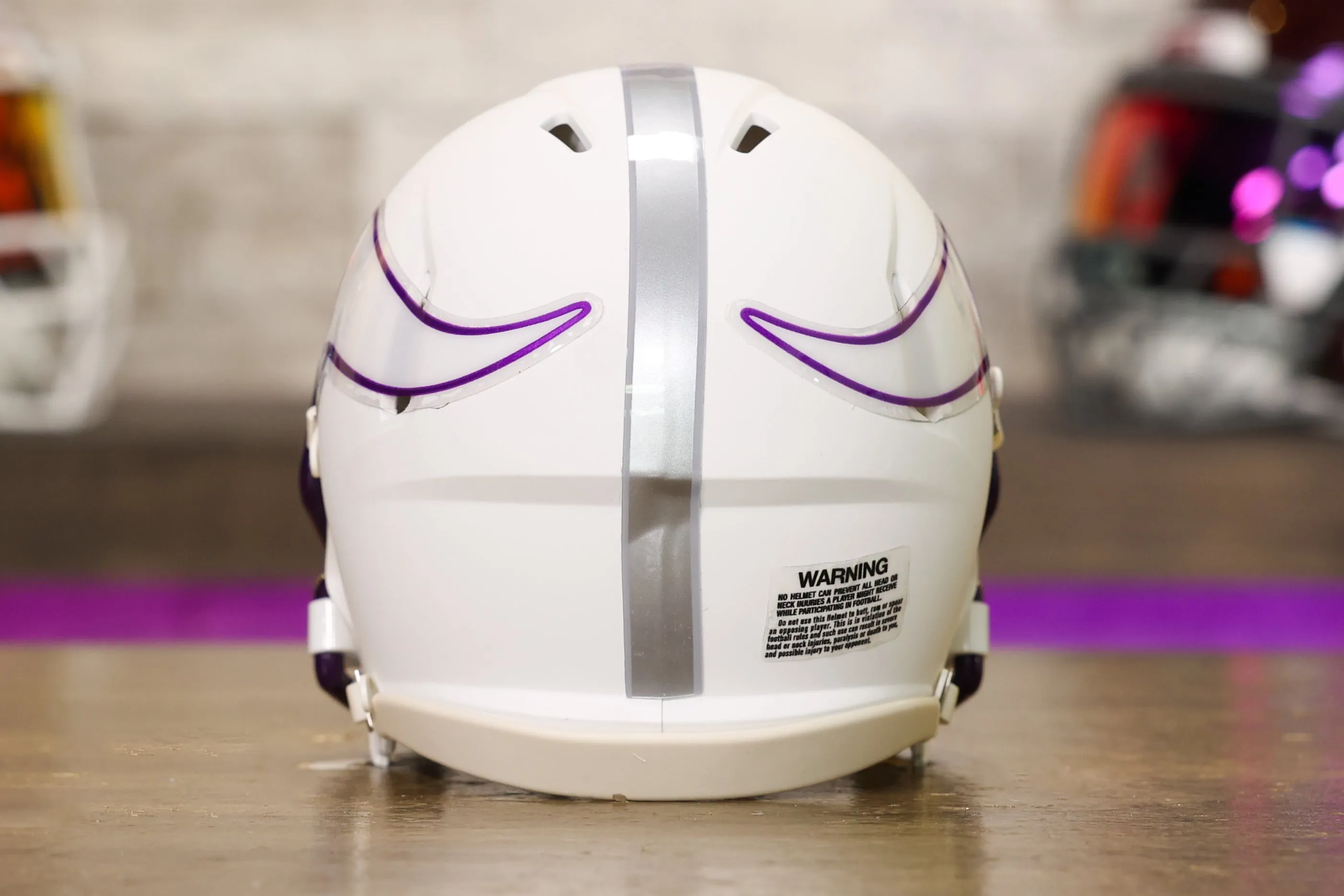 Minnesota Vikings Riddell Speed Mini Helmet - GG Edition