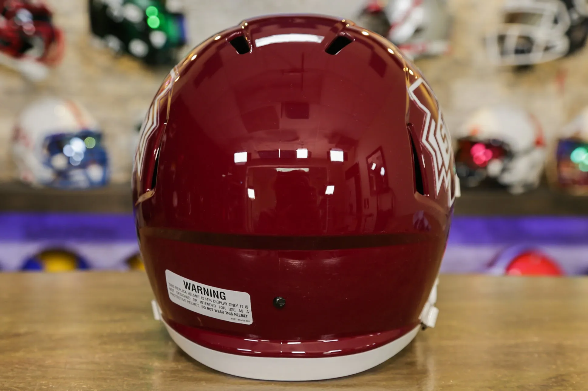 Mississippi State Bulldogs Riddell Speed Display Helmet