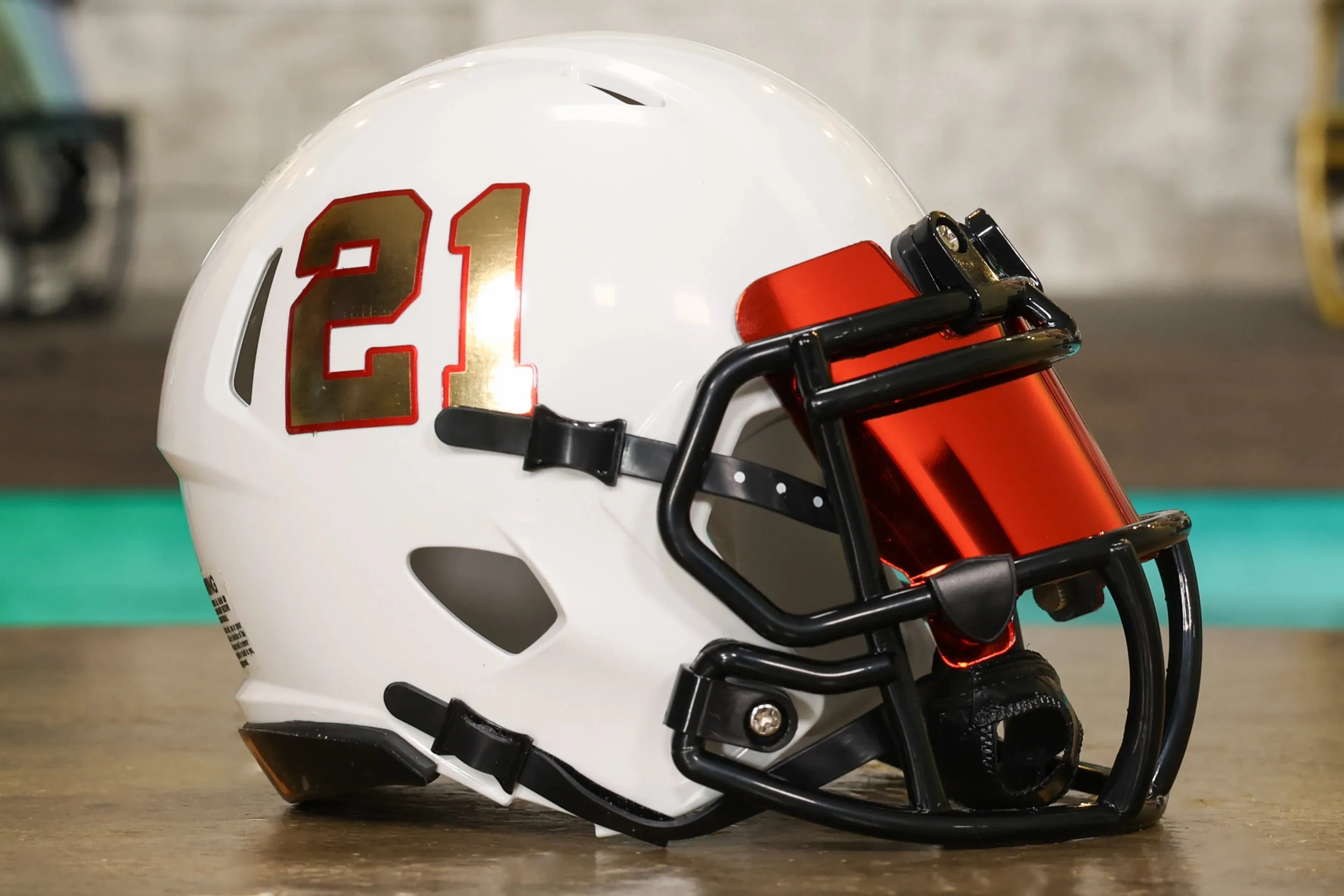 Navy Midshipmen Riddell Speed Mini Helmet USMC - TSC Edition 02073