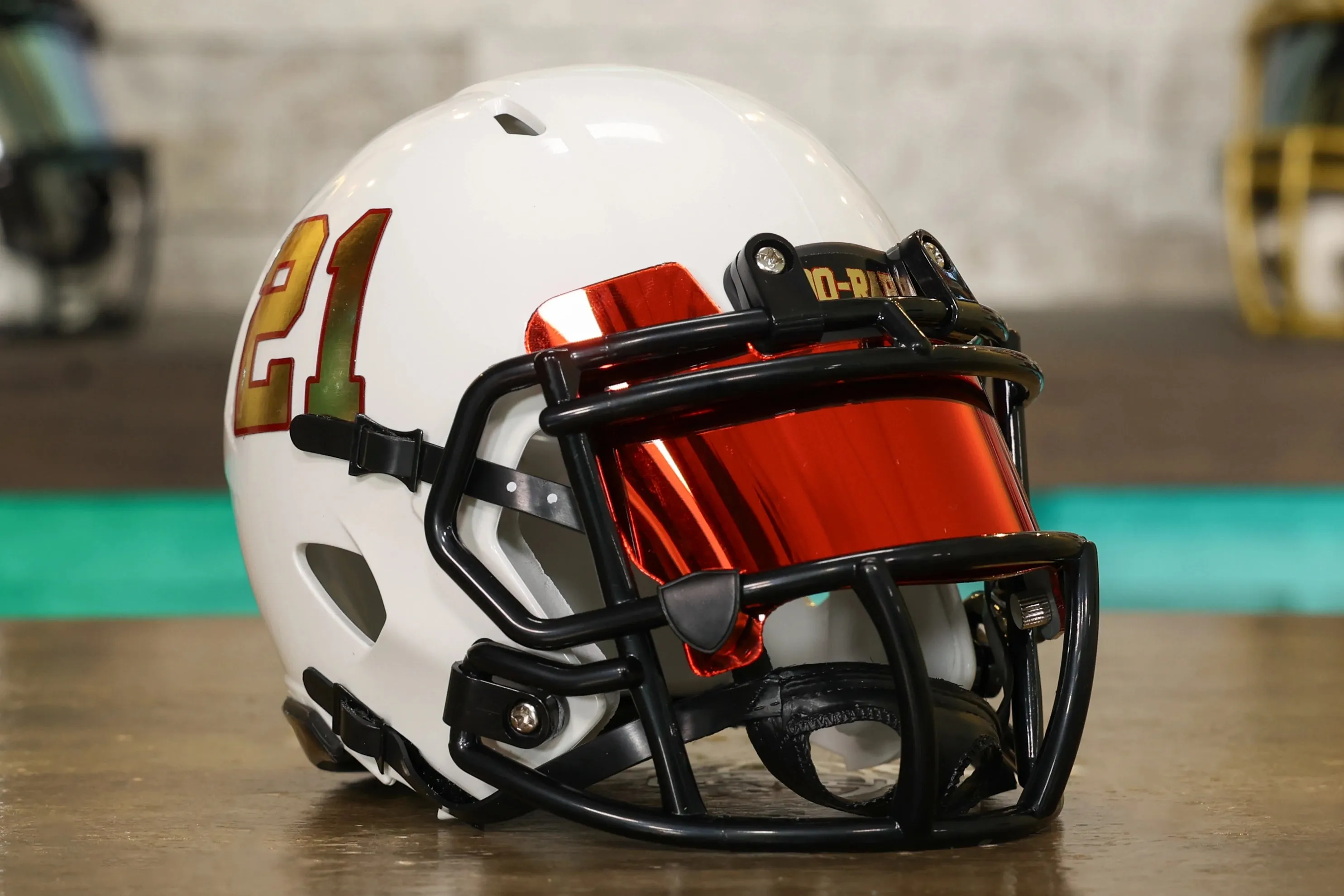 Navy Midshipmen Riddell Speed Mini Helmet USMC - TSC Edition 02073