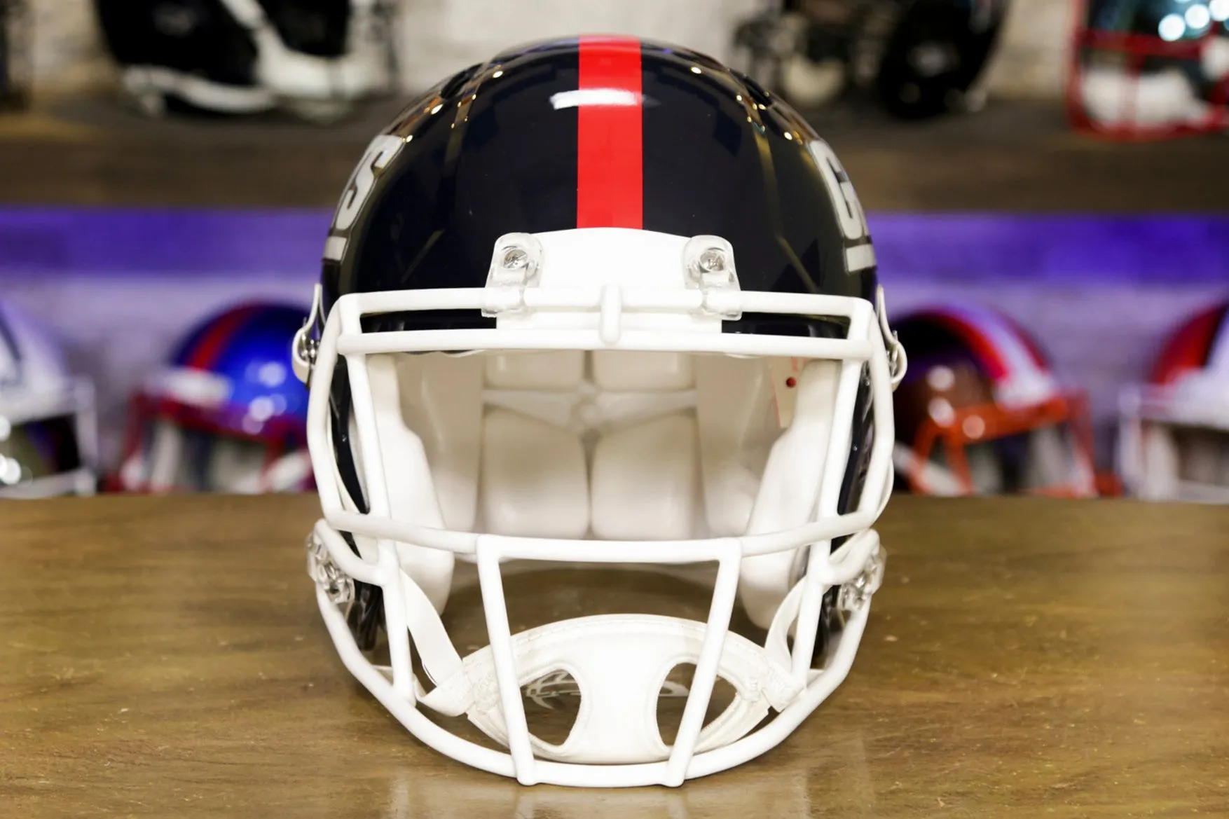 New York Giants Riddell Speed Authentic Helmet - 1981-1999 Throwback