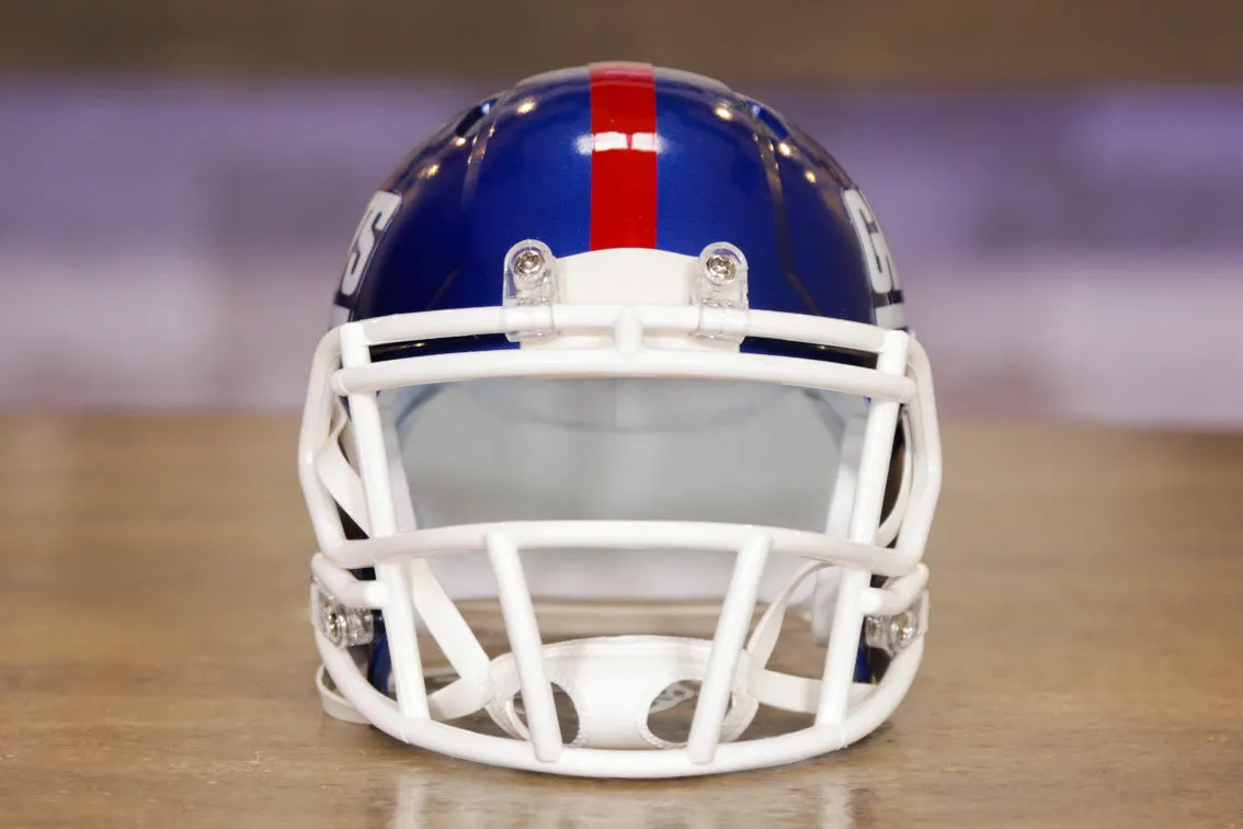 New York Giants Riddell Speed Mini Helmet - Color Rush Alternate