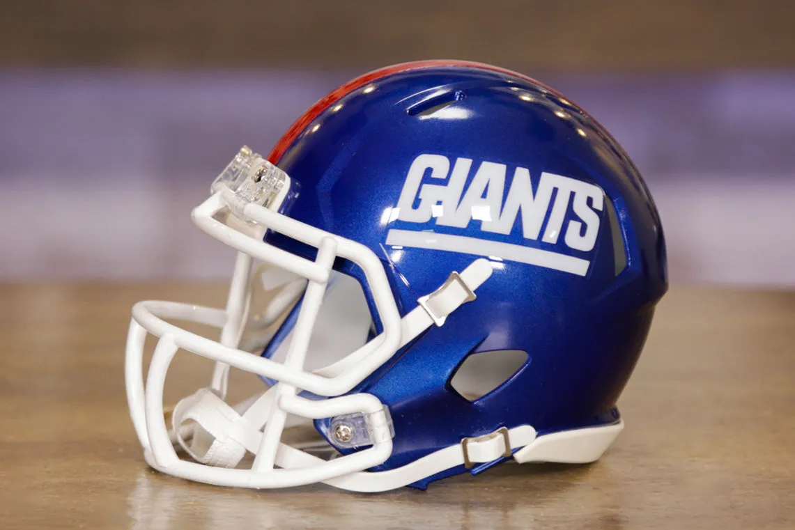 New York Giants Riddell Speed Mini Helmet - Color Rush Alternate