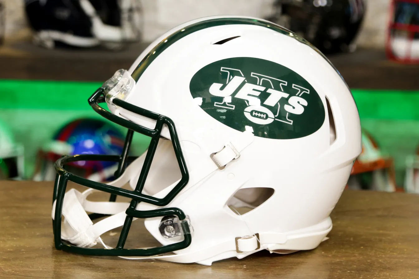 New York Jets Riddell Speed Authentic Helmet - 1998-2018 Throwback