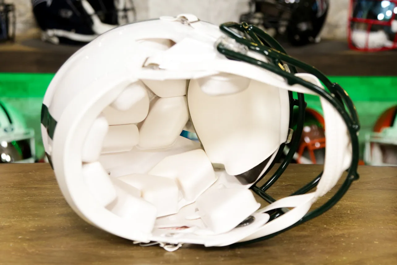 New York Jets Riddell Speed Authentic Helmet - 1998-2018 Throwback