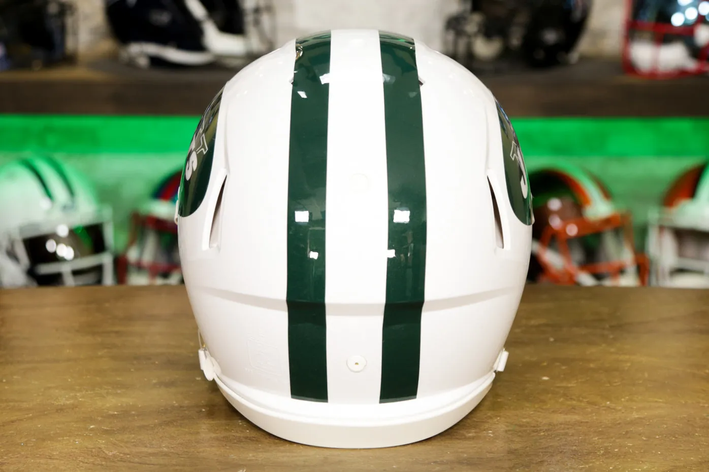 New York Jets Riddell Speed Authentic Helmet - 1998-2018 Throwback