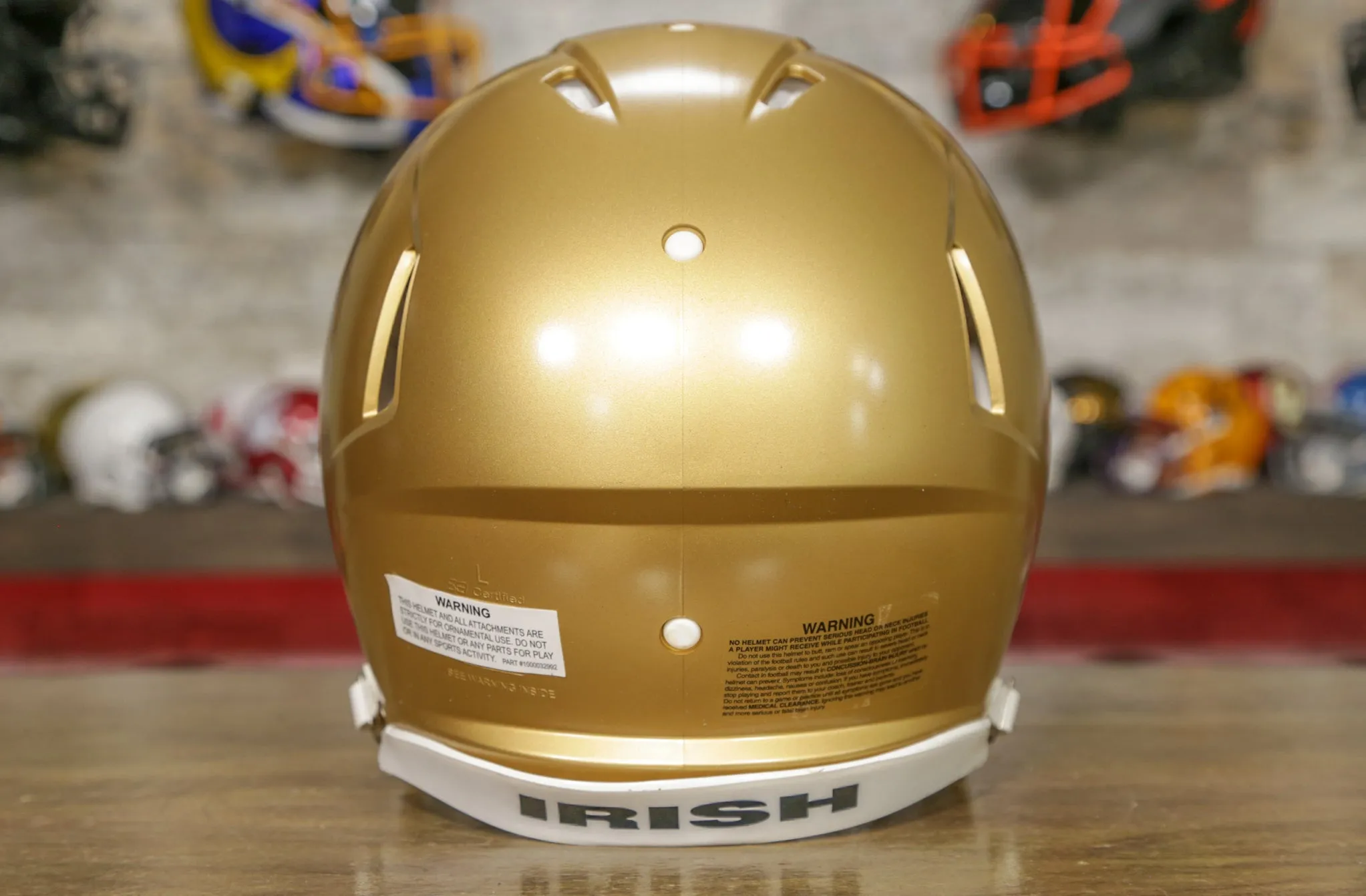 Notre Dame Fighting Irish Riddell Speed Authentic Helmet
