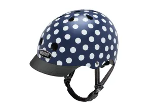 Nutcase Navy Dots Urban Helmet - Navy