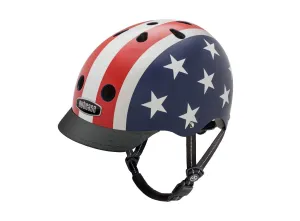 Nutcase Stars & Stripes Street Urban Helmet - Red-White-Blue