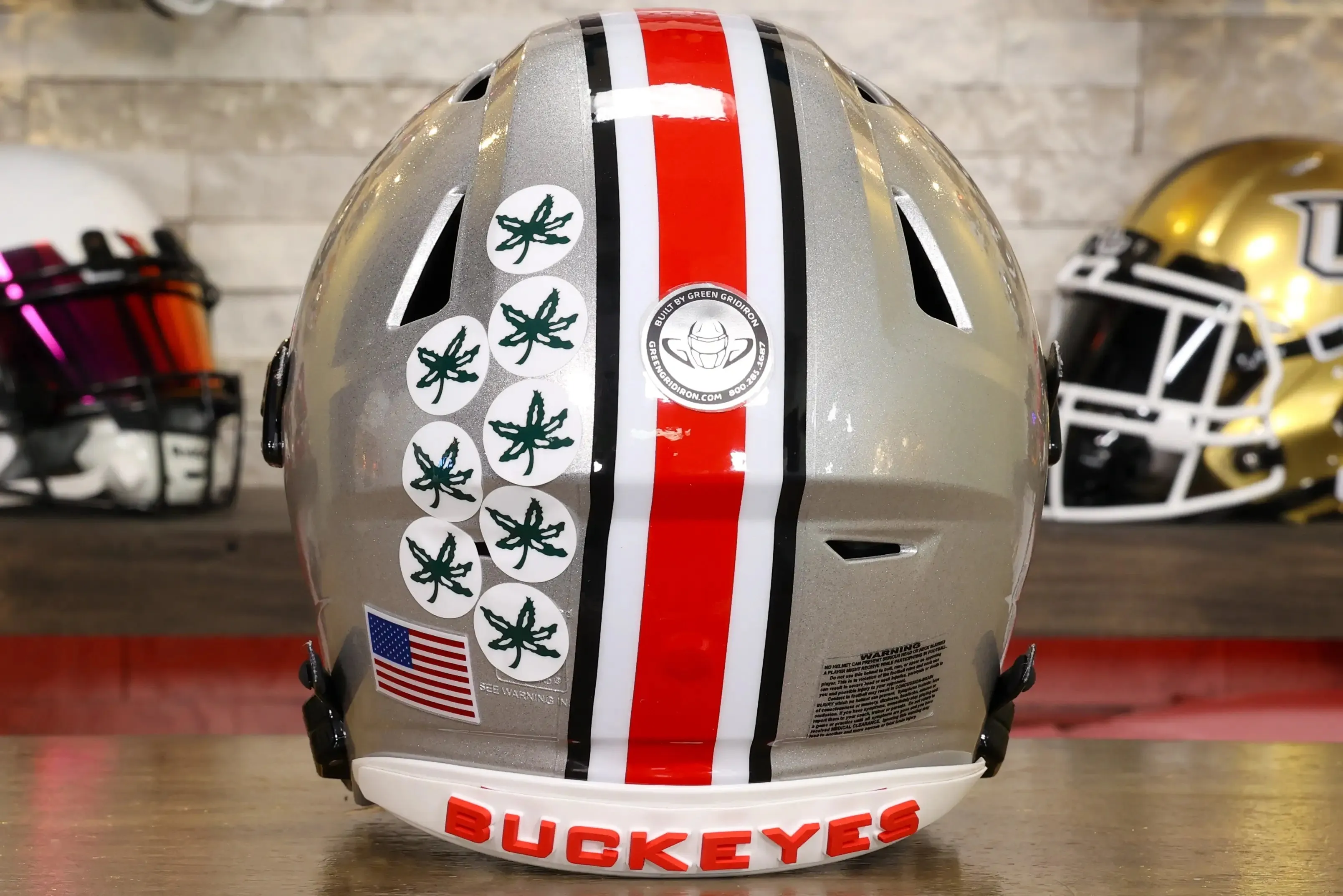 Ohio State Buckeyes Riddell SpeedFlex Helmet - GG Edition 02544