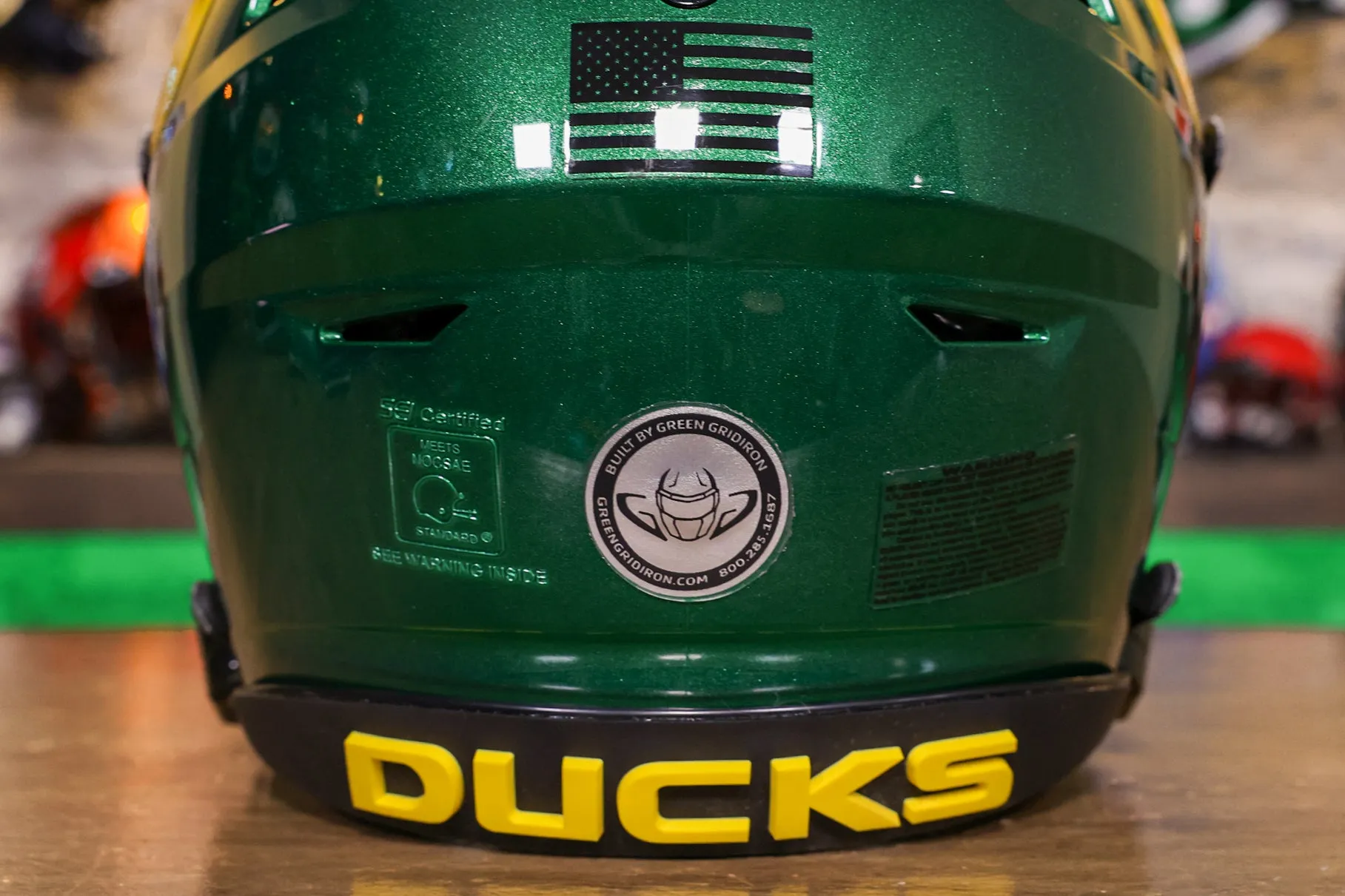 Oregon Ducks Riddell SpeedFlex Helmet - GG Edition 00254