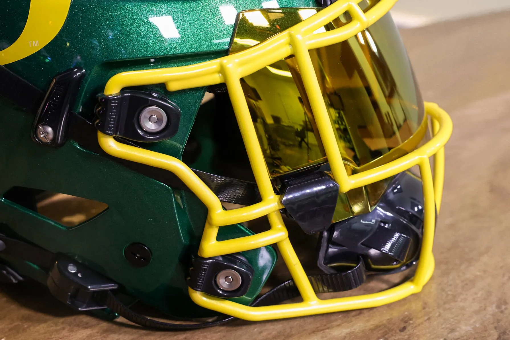Oregon Ducks Riddell SpeedFlex Helmet - GG Edition 00254