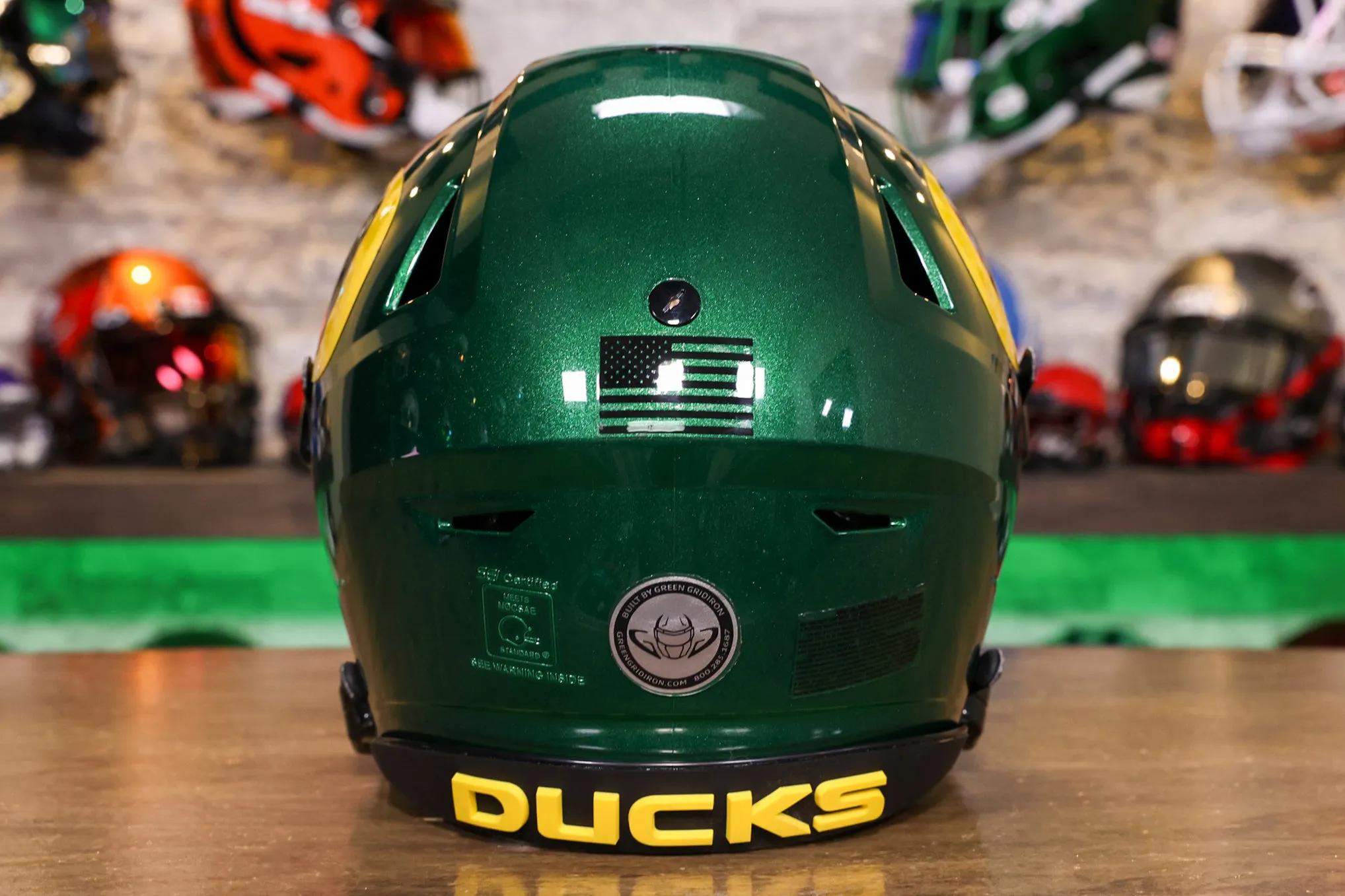 Oregon Ducks Riddell SpeedFlex Helmet - GG Edition 00254