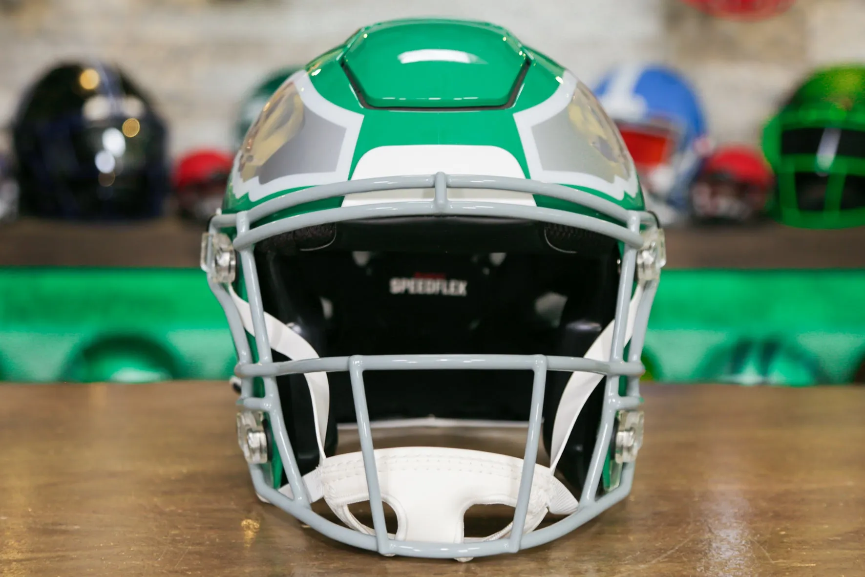 Philadelphia Eagles Riddell SpeedFlex Helmet - Kelly Green Alternate