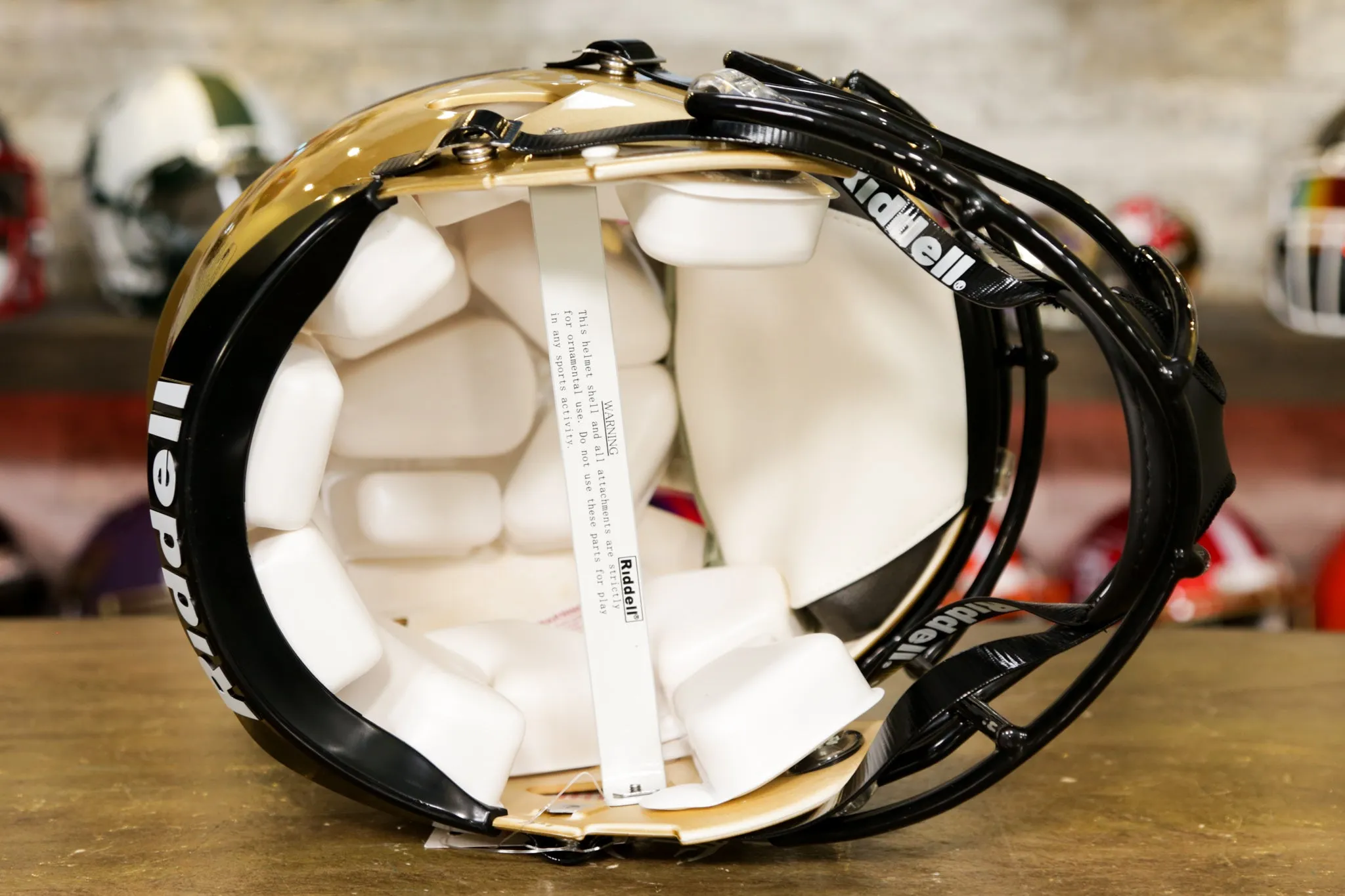Purdue Boilermakers Riddell Speed Authentic Helmet - Alternate