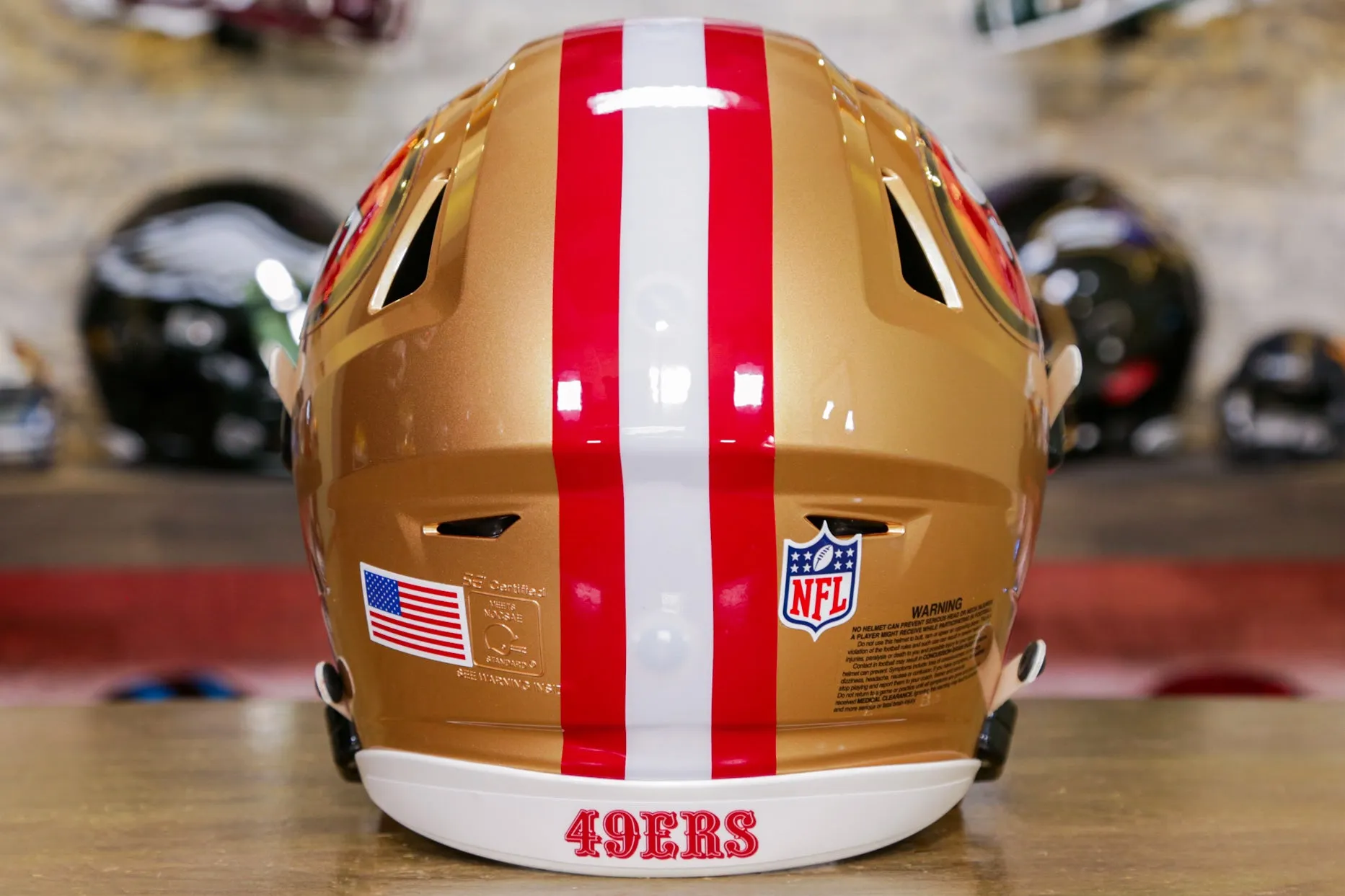 San Francisco 49ers Riddell SpeedFlex Helmet - OPEN BOX