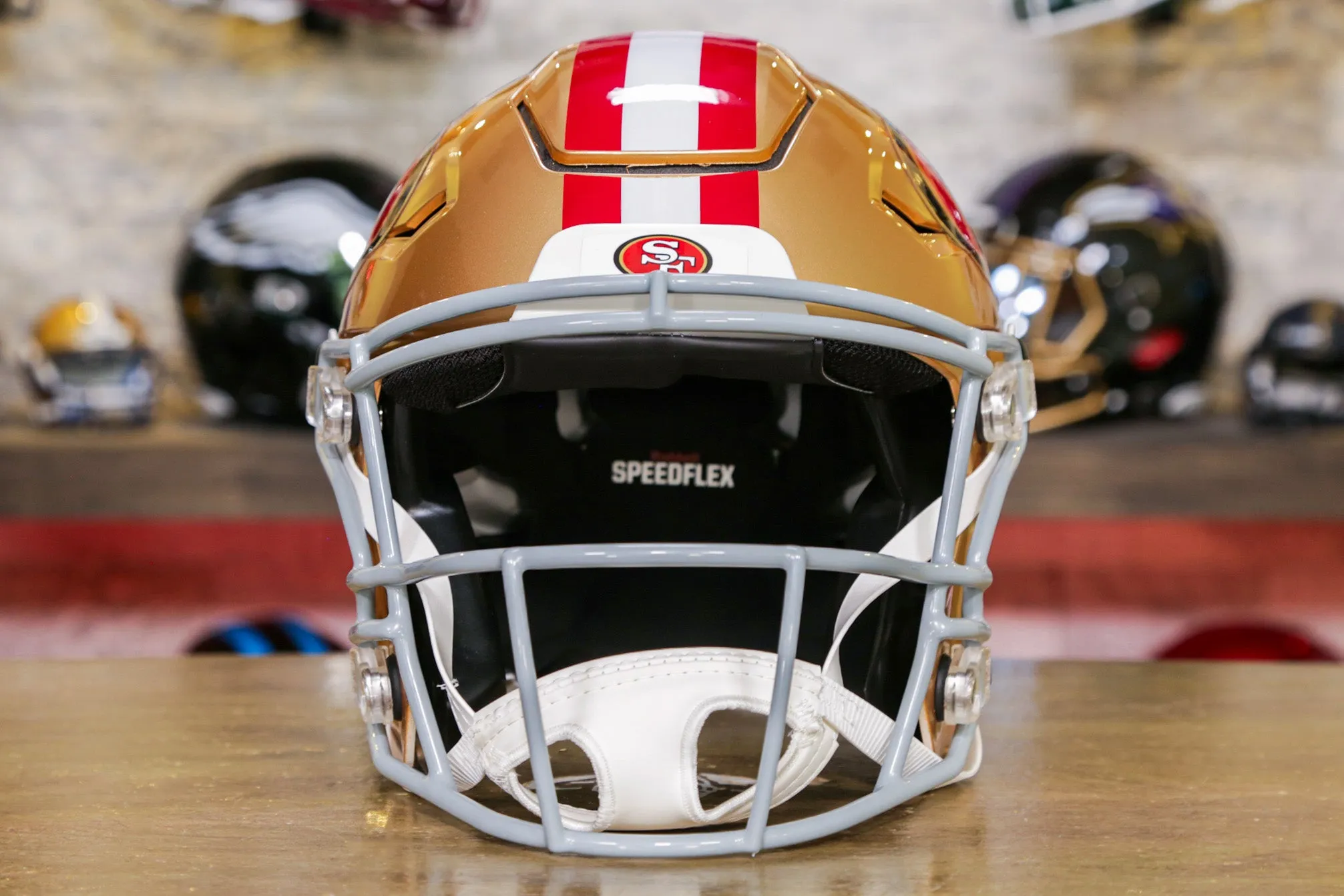 San Francisco 49ers Riddell SpeedFlex Helmet - OPEN BOX