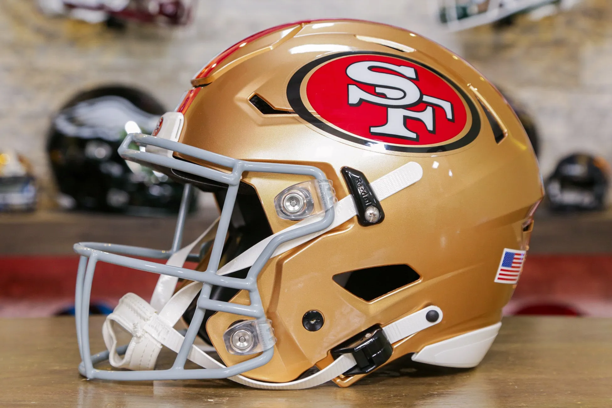 San Francisco 49ers Riddell SpeedFlex Helmet - OPEN BOX