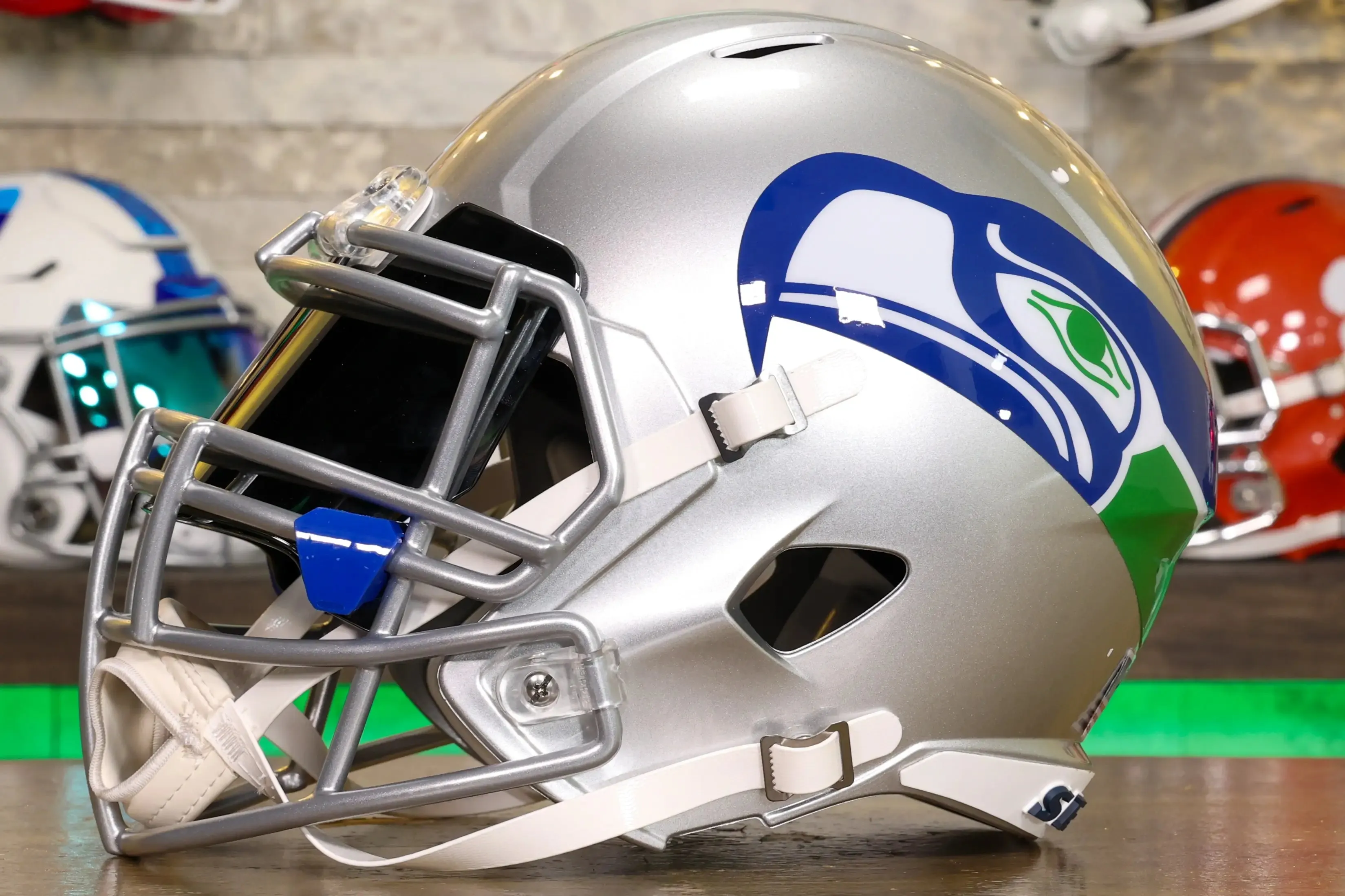 Seattle Seahawks Riddell Speed Display Helmet - GG Edition