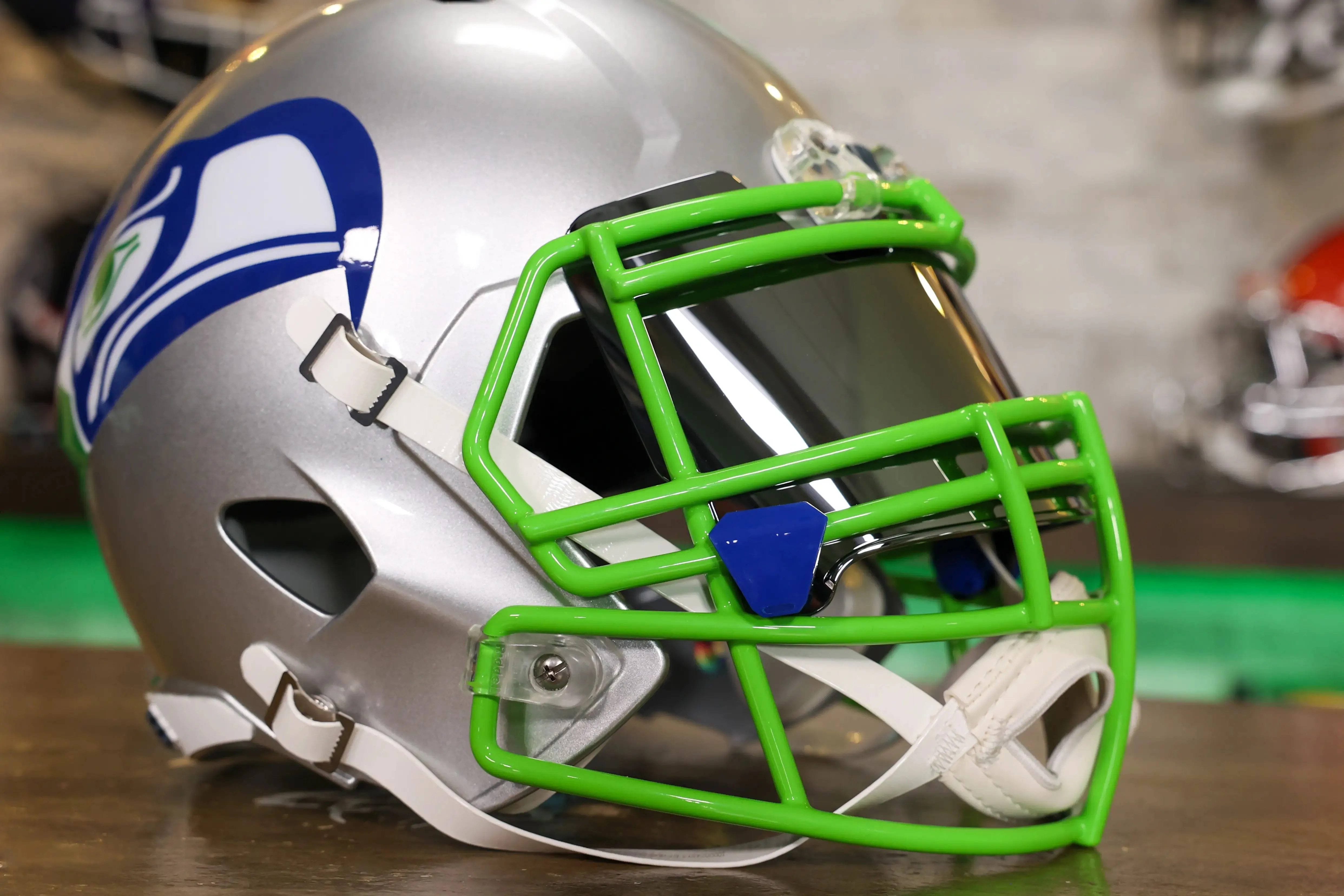 Seattle Seahawks Riddell Speed Display Helmet - GG Edition
