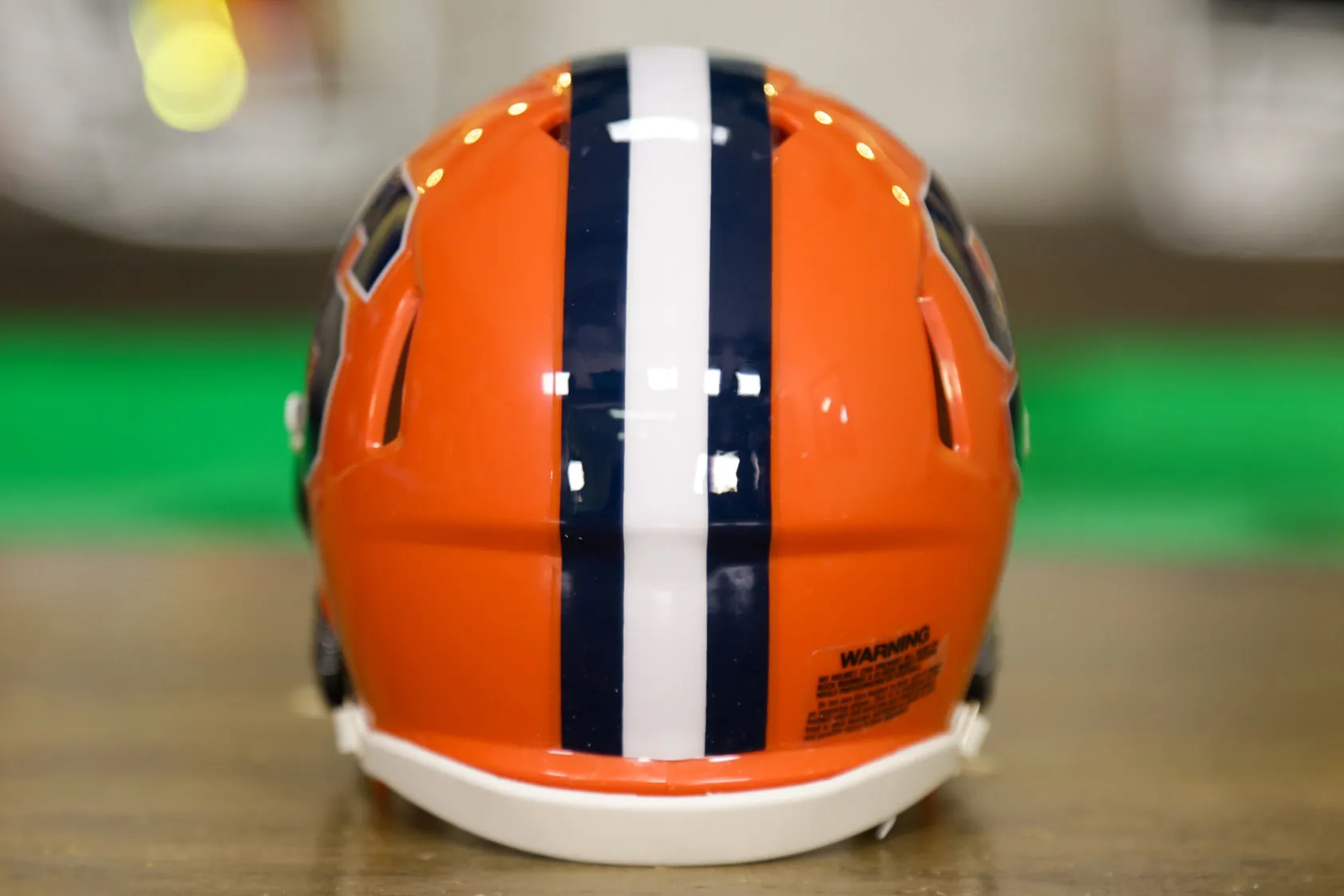 Syracuse Orange Riddell Speed Mini Helmet