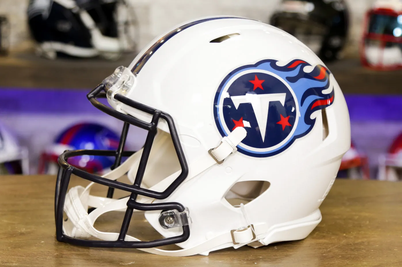 Tennessee Titans Riddell Speed Authentic Helmet - 1999-2017 Throwback